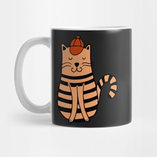 Doodle cat Mug